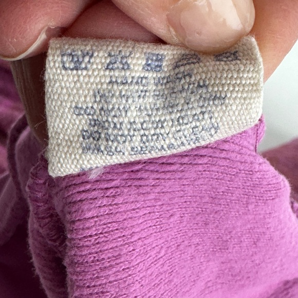 🌸LONGLIVETHEQUEEN Mauve Floral Terry Sweatshirt & Matching Shorts, size 12 - Picture 6 of 7